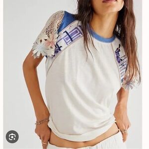 Free People as if tea tee shirt